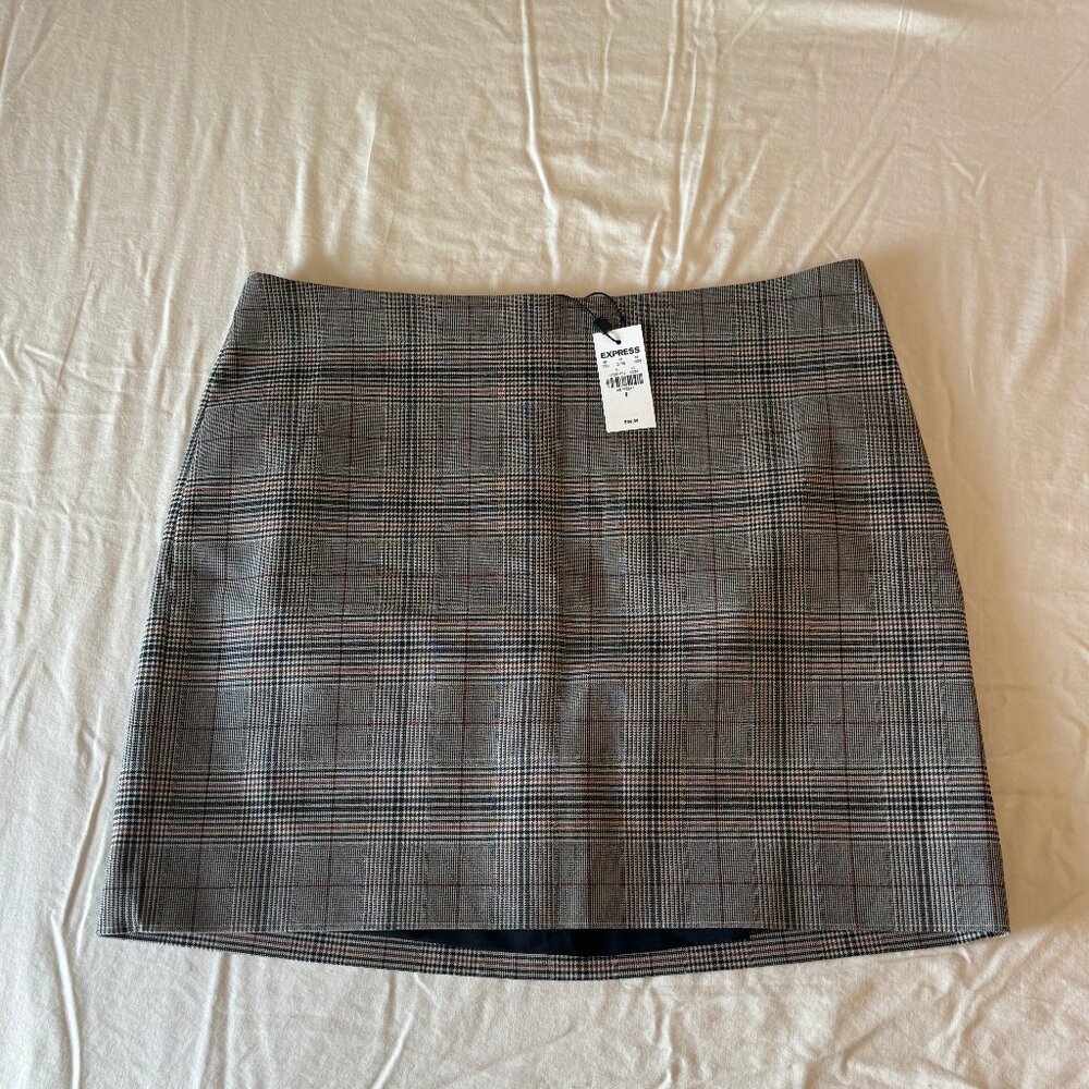 Plaid Mini Skirt